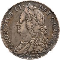 Great Britain. Halfcrown, 1746/5 NGC VF35