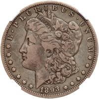 1893-O Morgan $1 NGC VF20 - 2