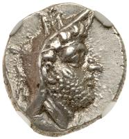 Persis Kingdom. Autophereadates II (?) early/mid 2nd Century BC. Silver Drachm (3.96g) 17 mm