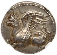 Thrace, Abdera. Ca. 386-336 BC. Silver Tetrobol (2.98g) 14 mm - 2