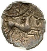 Britain, Iceni. Ca. 20 BC- AD 40. Silver Unit (1.20g) 14 mm - 2