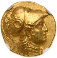 Macedonian Kingdom. Alexander III, the Great, 336-323 BC. Gold Stater (8.55g) 18 mm
