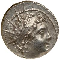 Seleukid Kingdom. Antiochos VI Dionysos, 145-142 BC. Silver Drachm, (4.0 g) 16 mm - 2