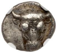 Phocis. Federal Issue. Ca. 357-346 BC (period of the third Sacred War). Silver Triobol (22.72g) 14 mm