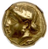 Ionia, Phokaia. Ca. 387-326 BC. Electrum Hecte (2.51g), 10 mm - 2