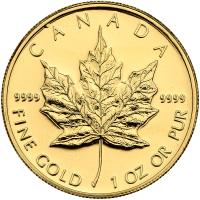 Canada. 50 Dollars Maple Leaf, 2009. BU - 2