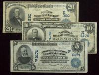 Trio of Different 3rd Charter National Bank Notes
