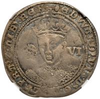 Great Britain. 6 Pence, ND NGC VF25