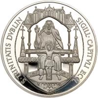 Ireland. Silver Medal, 1988 Choice Brilliant Proof - 2