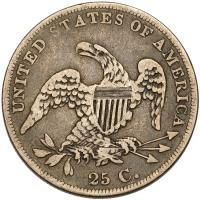 1836 Bust 25C VF20 - 2