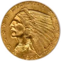 1926 $2.50 Indian PCGS MS64