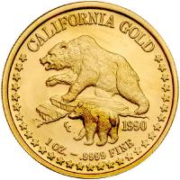 California Gold Medal, 1990 Choice Brilliant Proof