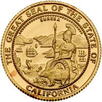 California Gold Medal, 1990 Choice Brilliant Proof