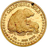 California Gold Medal, 1993 Choice Brilliant Proof
