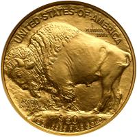 2006 American Gold Buffalo $50.00 1 ozt .9999 Fine NGC MS70 - 2