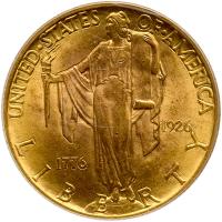 1926 Sesquicentennial Gold $2.50 PCGS MS64