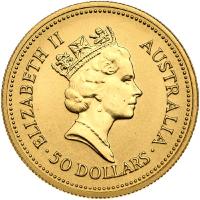 Australia. 50 Dollars, 1987 Choice Brilliant Unc