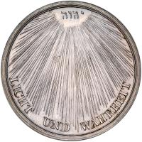 Germany. Silver Medal, ND (c.1800) About Unc - 2