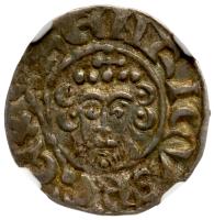 Great Britain. Penny, ND NGC EF45