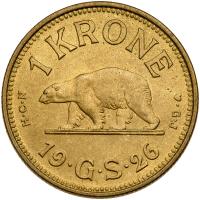 Greenland. Krone, 1926 Gem Unc