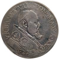 Italian States: Papal/Roman States. Scudo, 1643 PCGS F12