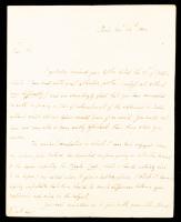 Charles Cornwallis: Autographed Letter Signed Dated Paris 1801