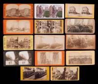 Antique Stereoscope (Stereoview) Cards: Amazing Images of New York State, Fourth of July Celebrations Parades and Famous Buildin