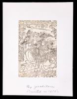 Yoshitora Utagawa. Woodblock Print (Ukiyo-e style) ca 1850s