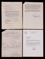 Otto Reik's Post WWII Career: The Central Intelligence Agency including Typed Letters Signed by Walter Smith Allen W. Dulles On