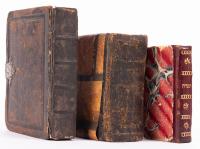 Three Early Hebrew & German&acirc;Hebrew Prayer Books, 19th&acirc;Early 20th Century