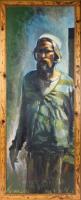 Untitled Jewish Figure, Oil on Canvas