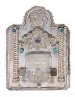 Eastern European Silver Torah Shield (Tas), 19th century