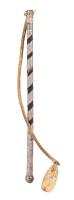 Rare Jewish Flagellation Whip for Yom Kippur, 19th Century