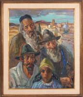 Raphael Pricert, Safed: Four Types of Jews