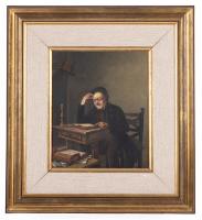 Rabbi Studying, Late 19th-Early 20th Century