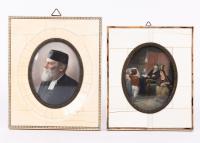 Two Miniature Paintings, Late 19th-Early 20th Century