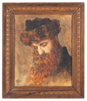 Rabbi with Streimel ("Portrait of Zaide") by Anna Sussak, ca. 1930