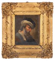 19th Century Oil Portrait of an Oriental Jewish Man