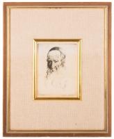 Lionel Reiss (American, 1894-1988), Galician Rabbi, 1983