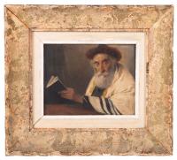 Attributed to Franz Oberm&Atilde;&frac14;ller, Rabbi Reading