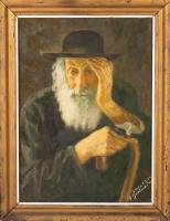 Rabbi Portrait, Israel, 1972