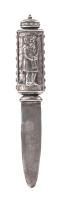 Silver Circumcision Knife with Hidden Powder Compartment, Italy, 19th Century