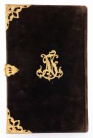 Siddur &acirc;Seder HaAvodah,&acirc; Velvet-Bound with Gilt Mounts &acirc; Mannheim, 1855