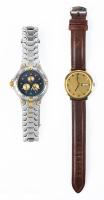 Two Swiss Wristwatches &acirc; Zenith Chronograph and Girard-Perregaux Gyromatic