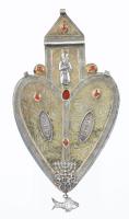Middle Eastern Jewish Silver Breastplate (Iraq or Yemen), c. mid-20th century