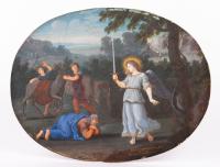 Balaam the Prophet Bowing to the Angel