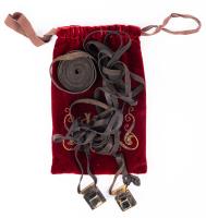Tefillin Attributed to Jacques Dreyfus, Brother of Alfred Dreyfus (France, late 19th Century)