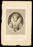 Queen Elizabeth I: Antique Engraving
