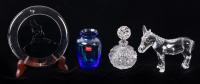 Collection of Luxury Crystal by Baccarat, Tiffany and Holmegaard in Denmark