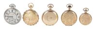 Five Very Appealing Ladies Pocket Watches in Working Condition